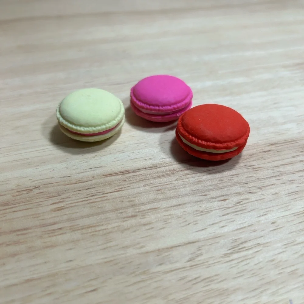 Mini Macaroon Erasers in Jar 35 count
